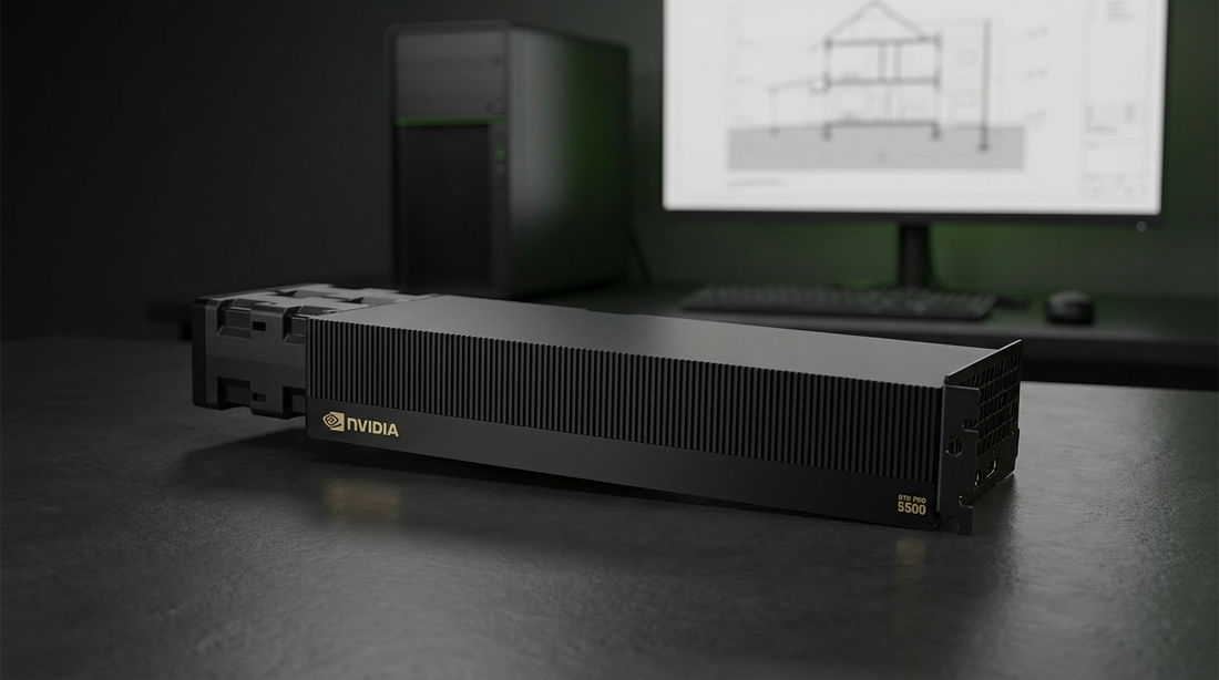 NVIDIA RTX Pro 5500 Blackwell professional workstation GPU