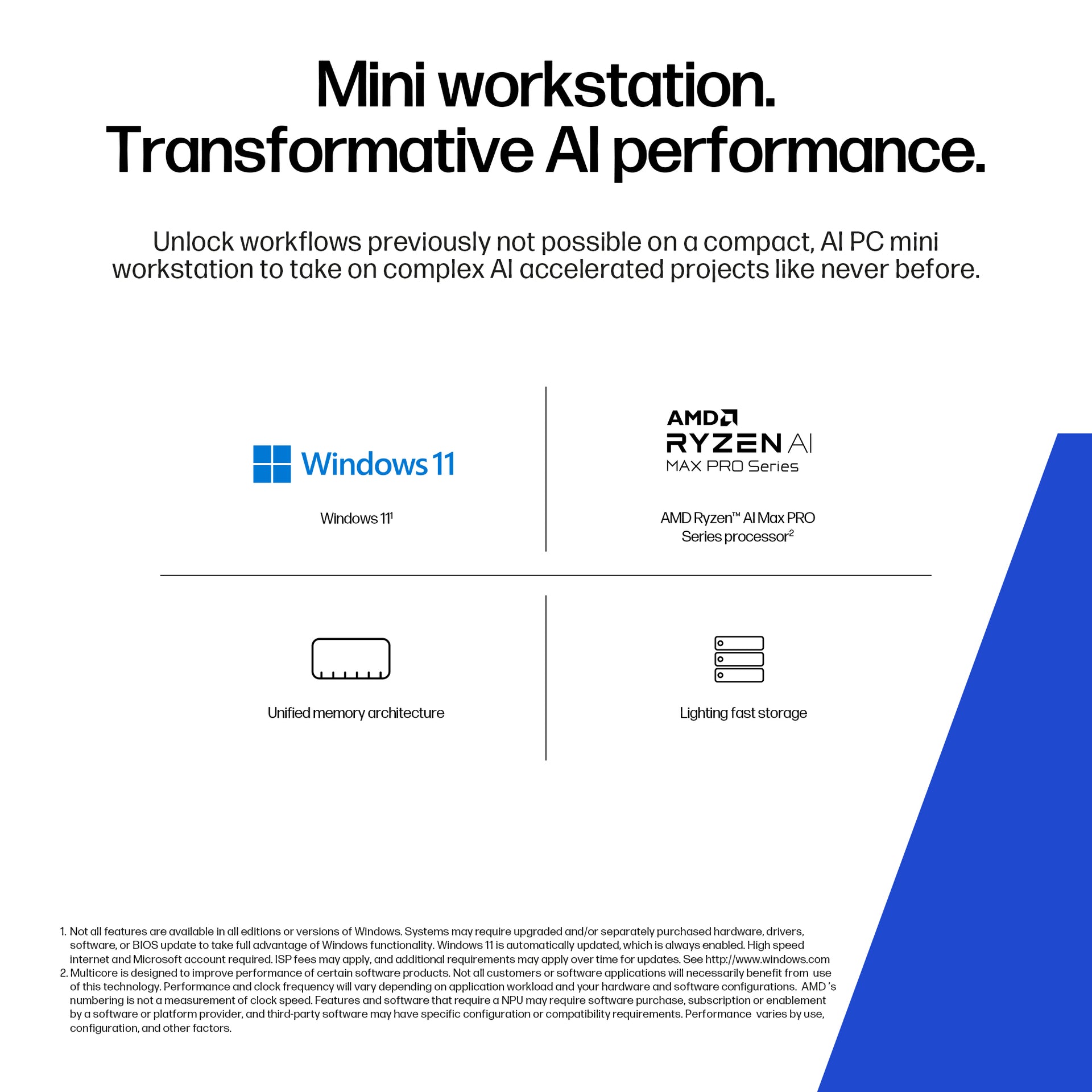 HP Z2 Mini G1a AI Workstation - AMD Ryzen AI Max+ PRO 395, 64GB RAM, 1TB SSD, Windows 11 Pro - Image 10
