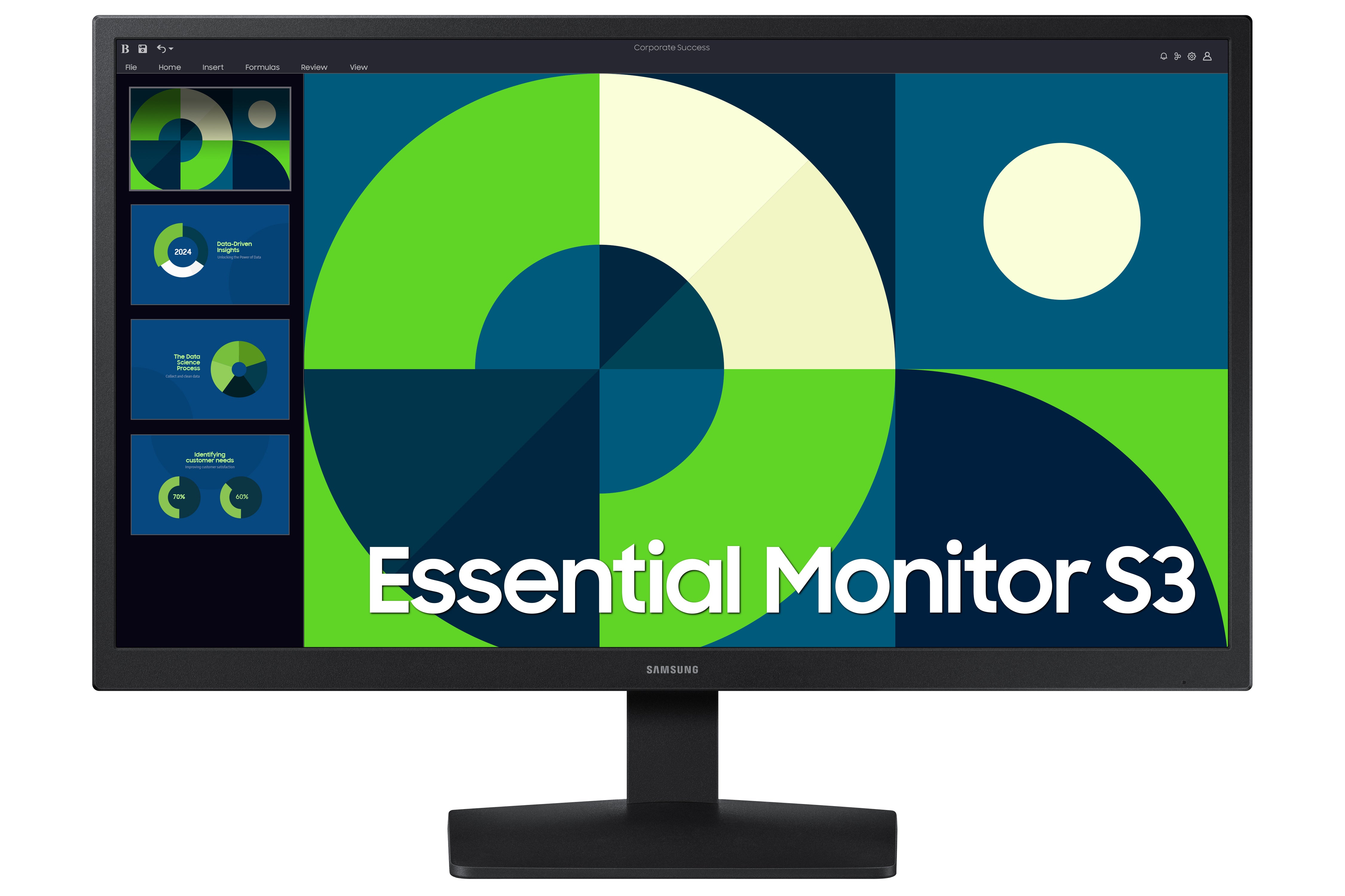 Samsung Essential S3 S24D310EAU 24" Full HD Monitor VA Panel 75Hz