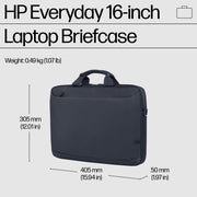 HP 16 EVERYDAY GREY BRIEFCASE