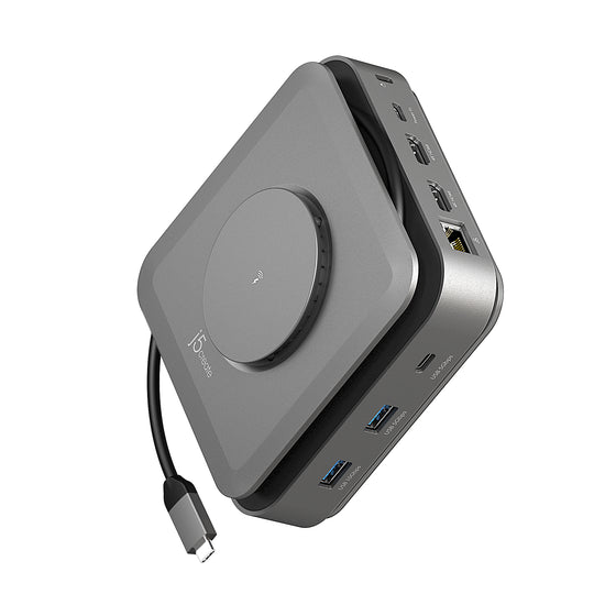 j5create JCD3199 USB-C Dock Dual 4K HDMI in Space Grey