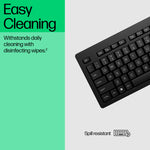HP 125 Full-Size Wired USB Keyboard - Black - Image 7