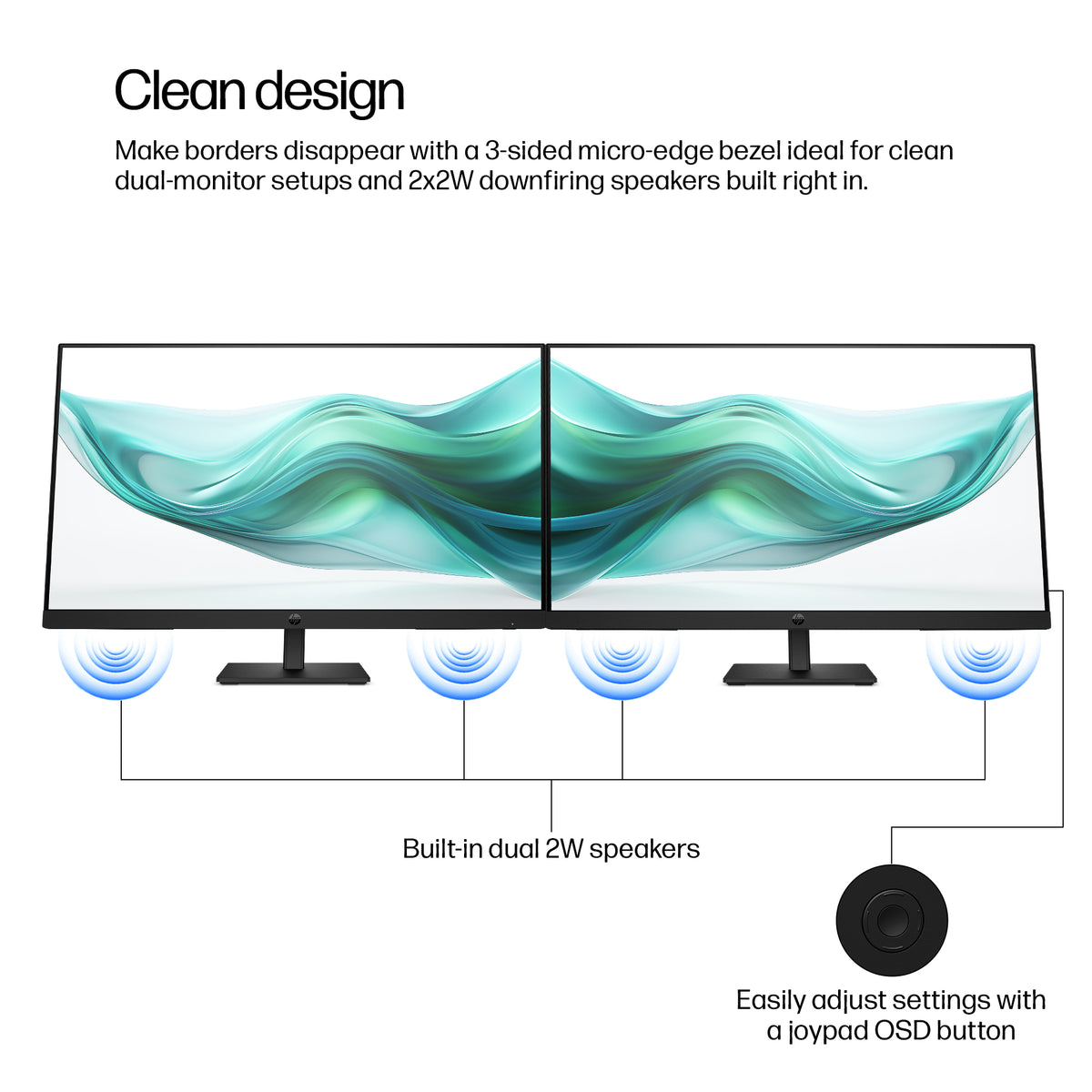 HP 327ph Series 3 Pro 27" Full HD Monitor IPS Panel 100Hz - Image 6