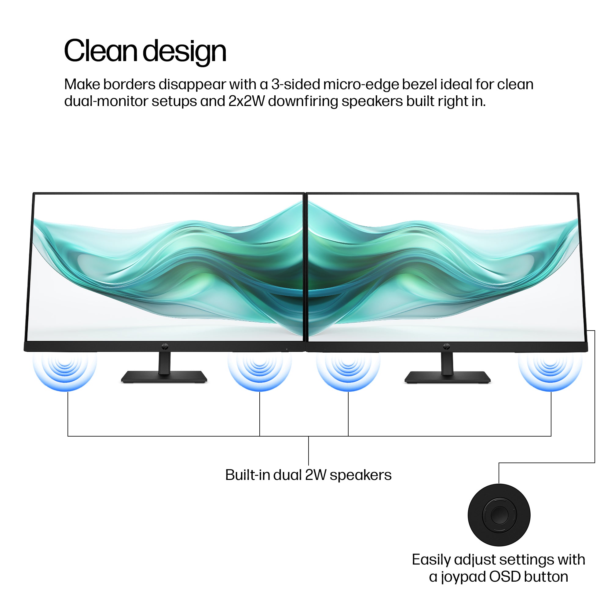 HP 327ph Series 3 Pro 27" Full HD Monitor IPS Panel 100Hz - Image 6