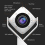 j5create JVCU360 360° All-Around Webcam, 1080p HD, White/Black - Image 7