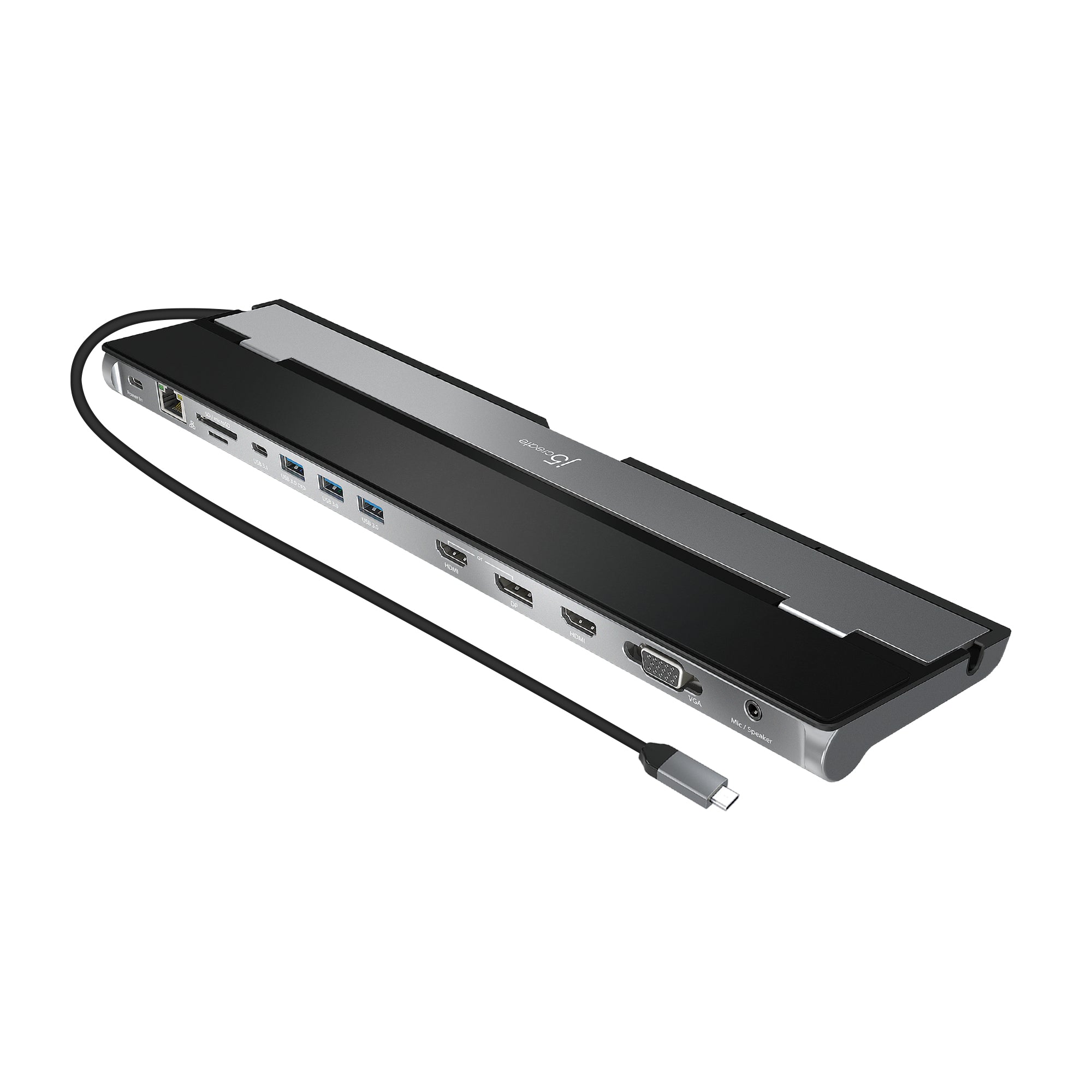 j5create USB-C Triple Display Docking Station JCD543 - Image 2