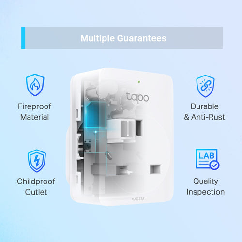 TP-Link Tapo P110 Smart Plug with Energy Monitoring Wi-Fi 4-Pack