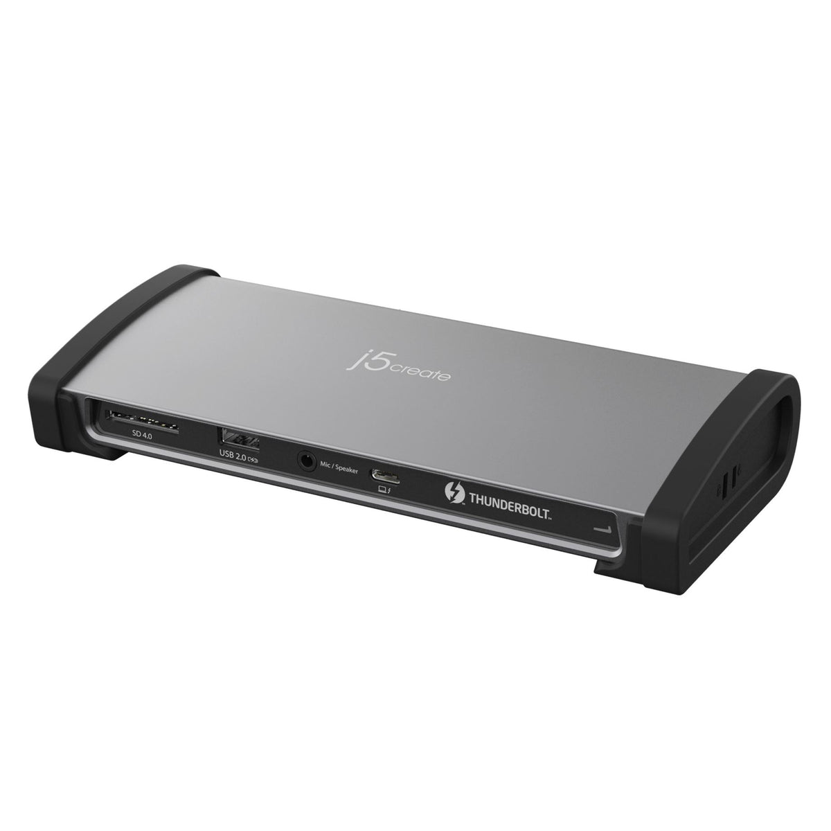 j5create JTD562-FN Wired Thunderbolt 4 Laptop Dock in Grey - Image 2
