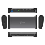 j5create JTD562-FN Wired Thunderbolt 4 Laptop Dock in Grey - Image 6