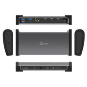 j5create JTD562-FN Wired Thunderbolt 4 Laptop Dock in Grey - Image 6