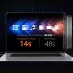 j5create JTD562-FN Wired Thunderbolt 4 Laptop Dock in Grey - Image 9