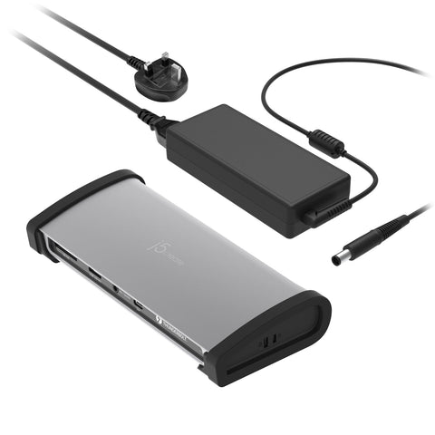 j5create JTD562-FN Wired Thunderbolt 4 Laptop Dock in Grey