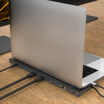 j5create JCD542-N USB-C Dual HDMI Docking Station with 4 USB Ports, Grey &amp; Black - Image 8