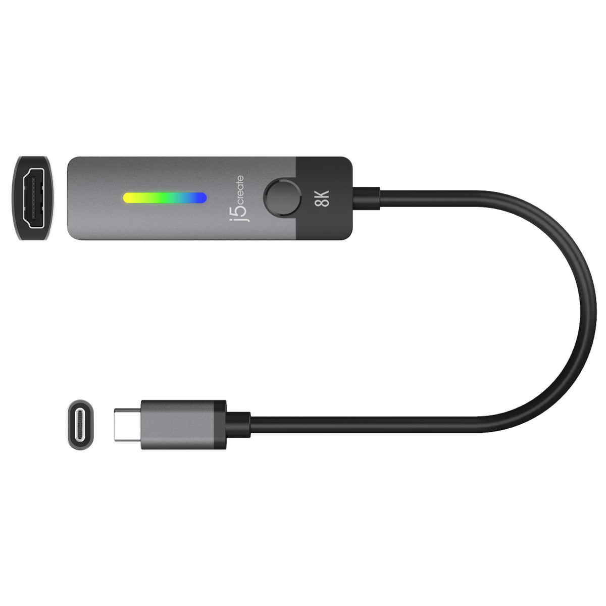 j5create JCA157 USB-C to HDMI 2.1 8K Adapter - Image 2