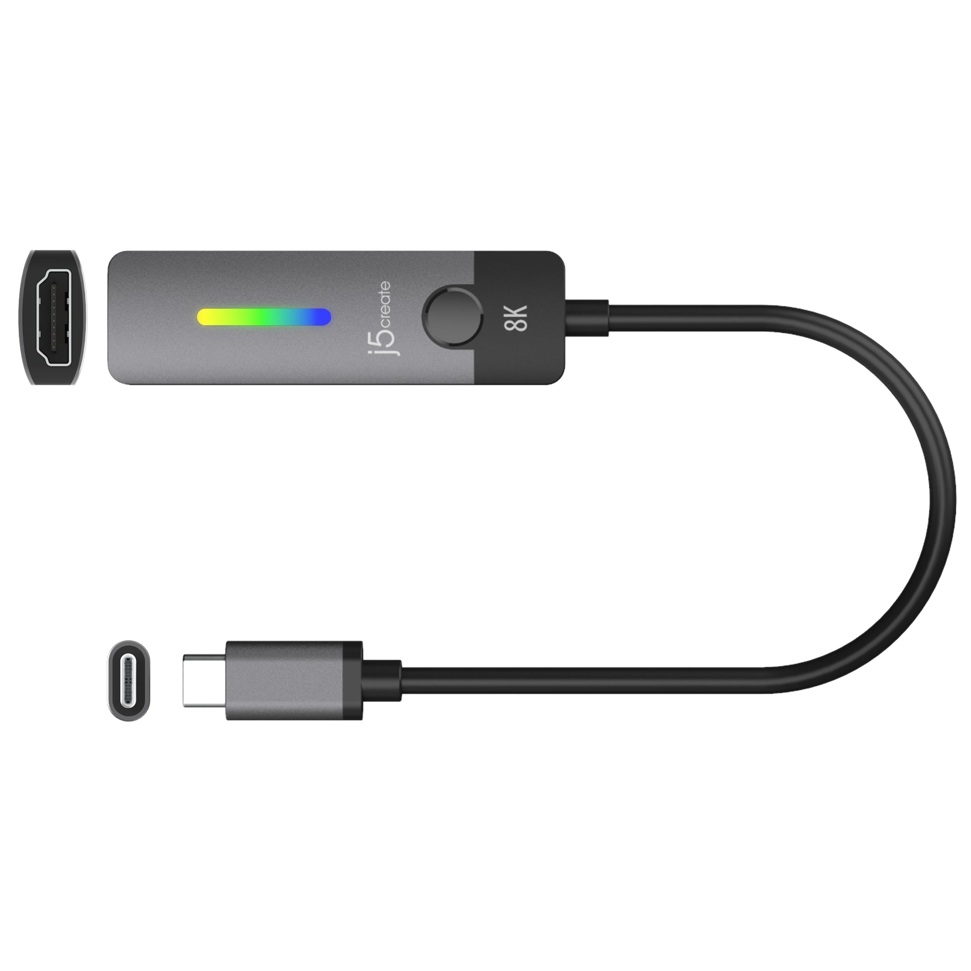j5create JCA157 USB-C to HDMI 2.1 8K Adapter - Image 2