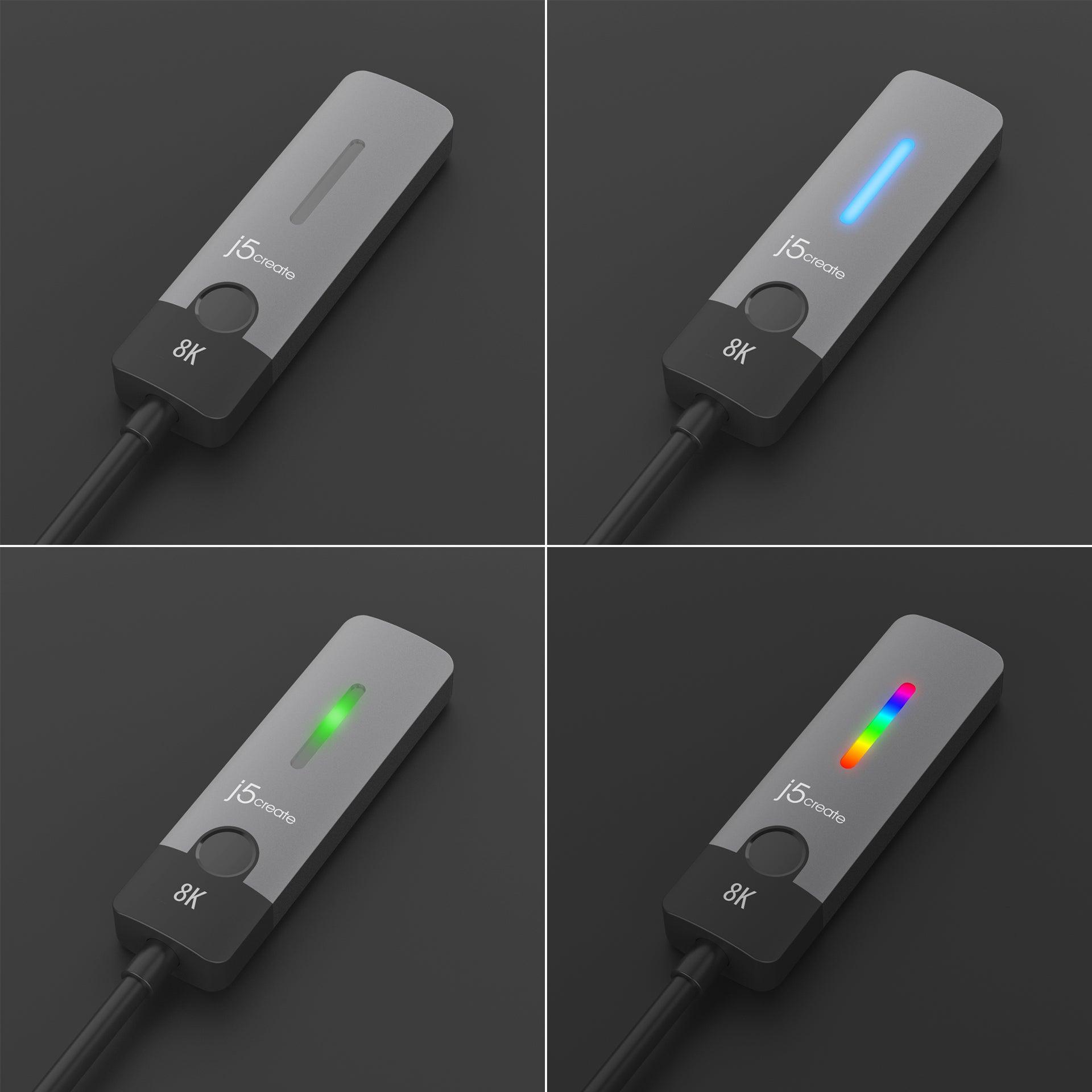 j5create JCA157 USB-C to HDMI 2.1 8K Adapter - Image 5