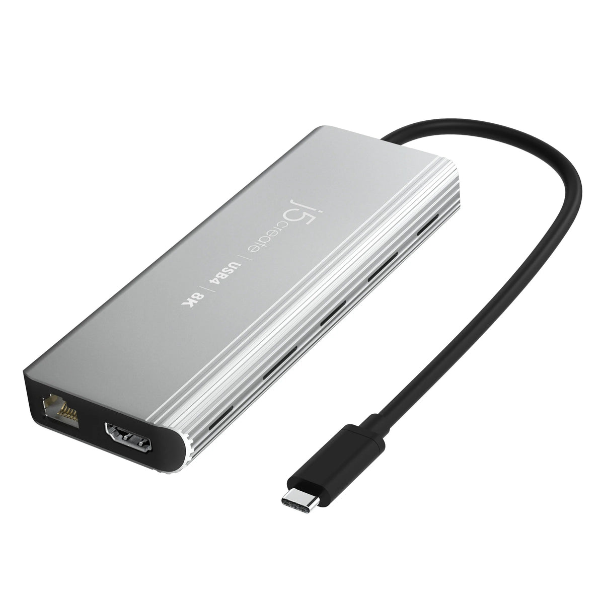 j5create JCD403 USB4 8K Multi-Port Hub with 40Gbps and 100W Power Delivery - Image 2