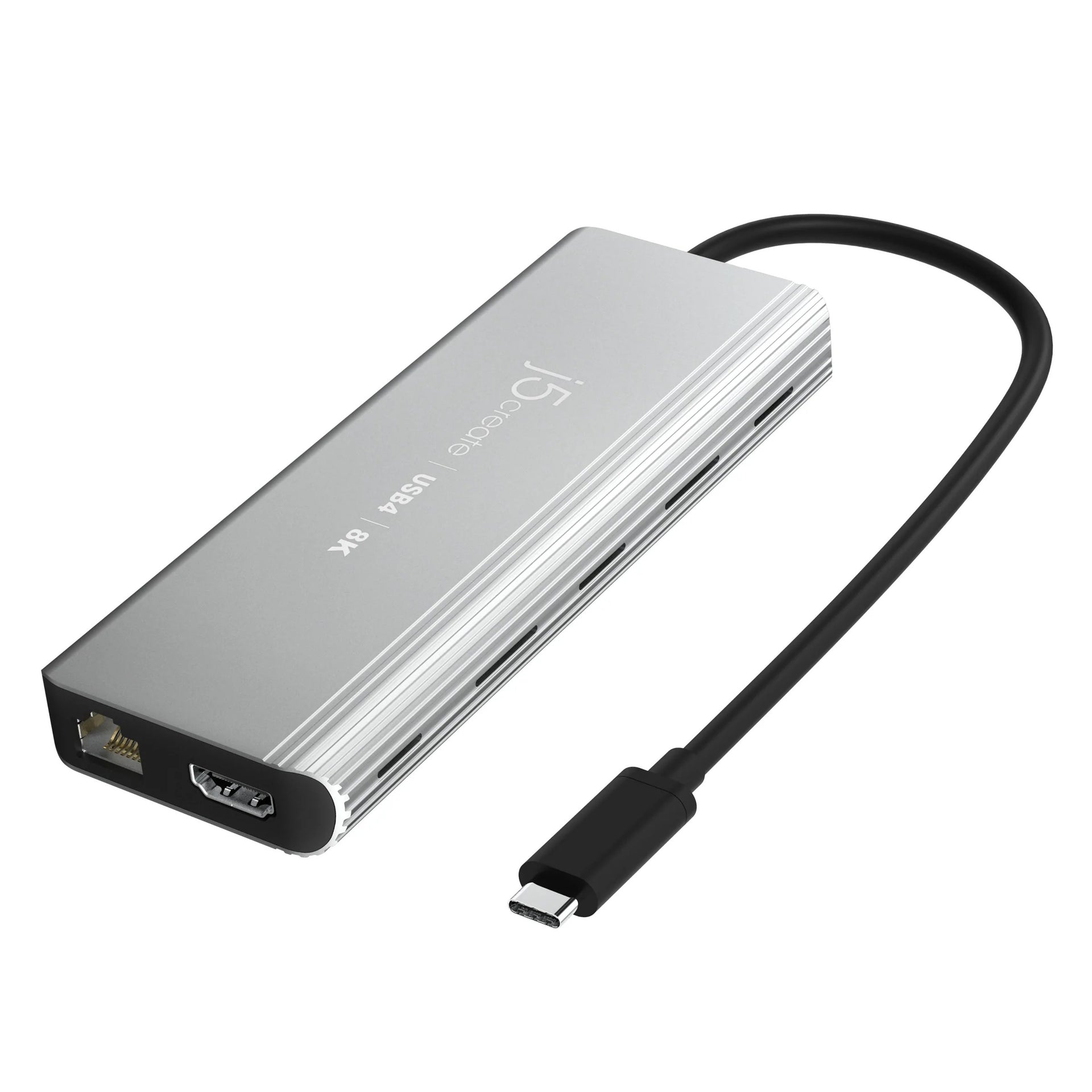 j5create JCD403 USB4 8K Multi-Port Hub with 40Gbps and 100W Power Delivery - Image 2