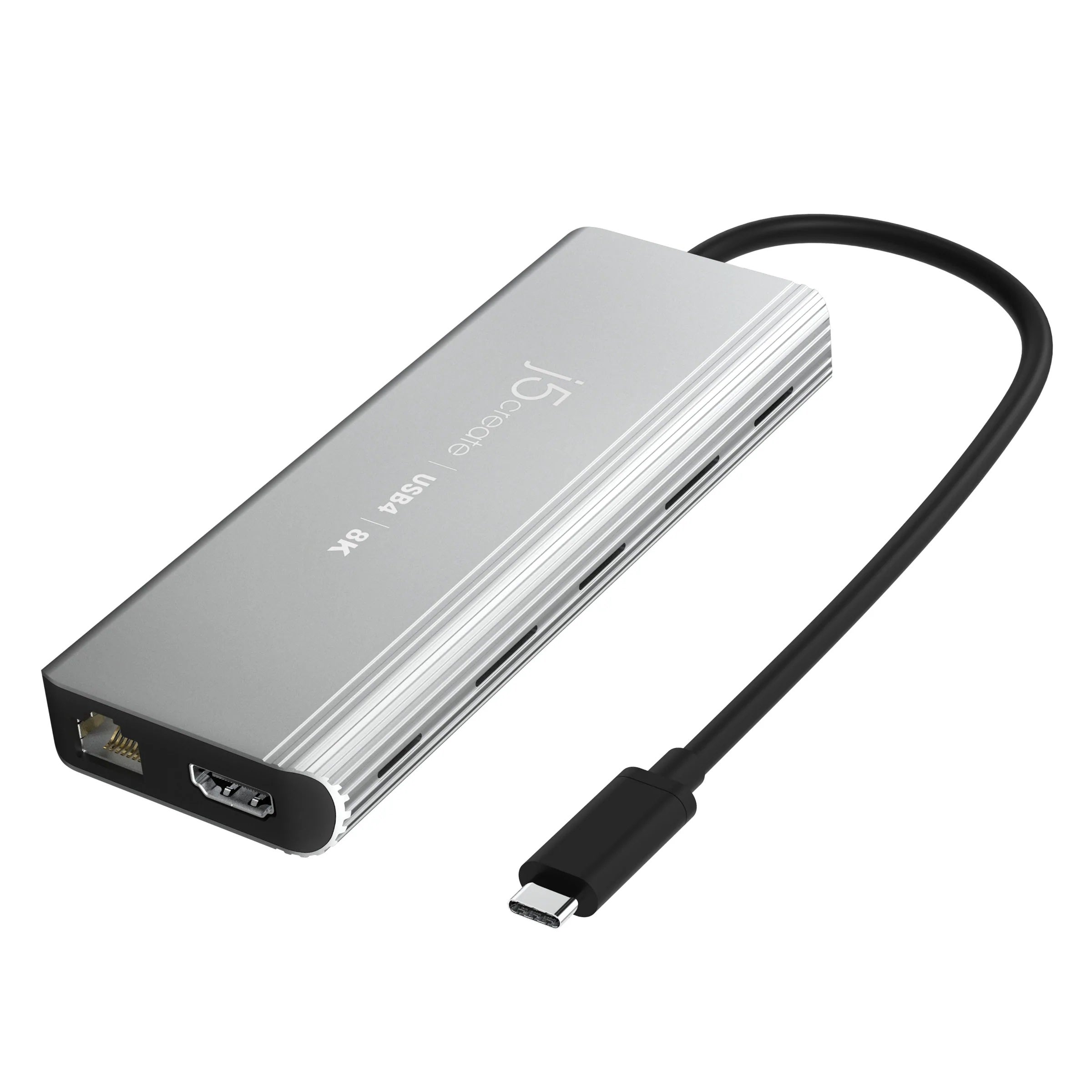 j5create JCD403 USB4 8K Multi-Port Hub with 40Gbps and 100W Power Delivery - Image 2