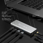 j5create JCD403 USB4 8K Multi-Port Hub with 40Gbps and 100W Power Delivery - Image 4
