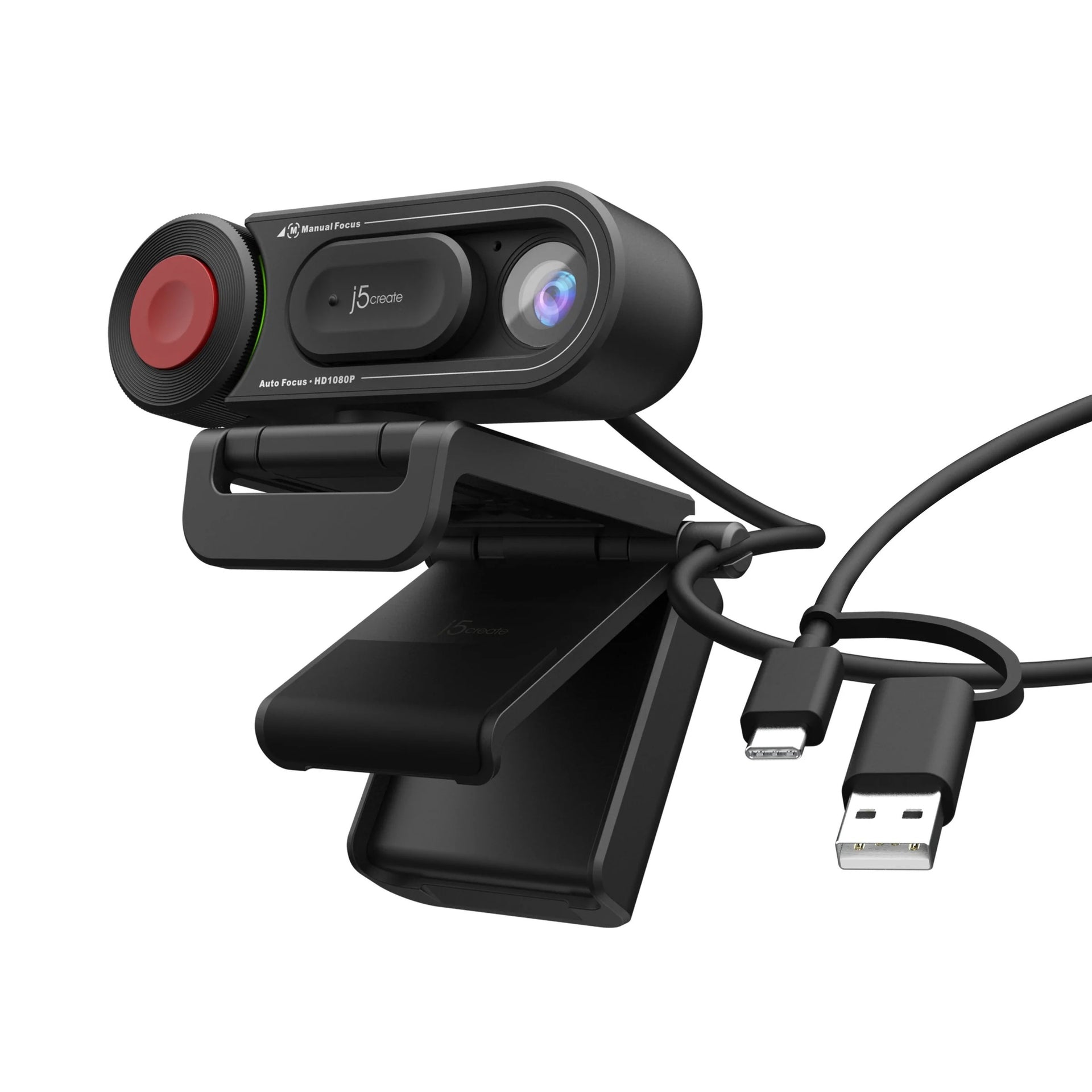 j5create JVU250 HD Webcam with Auto &amp; Manual Focus - Image 2