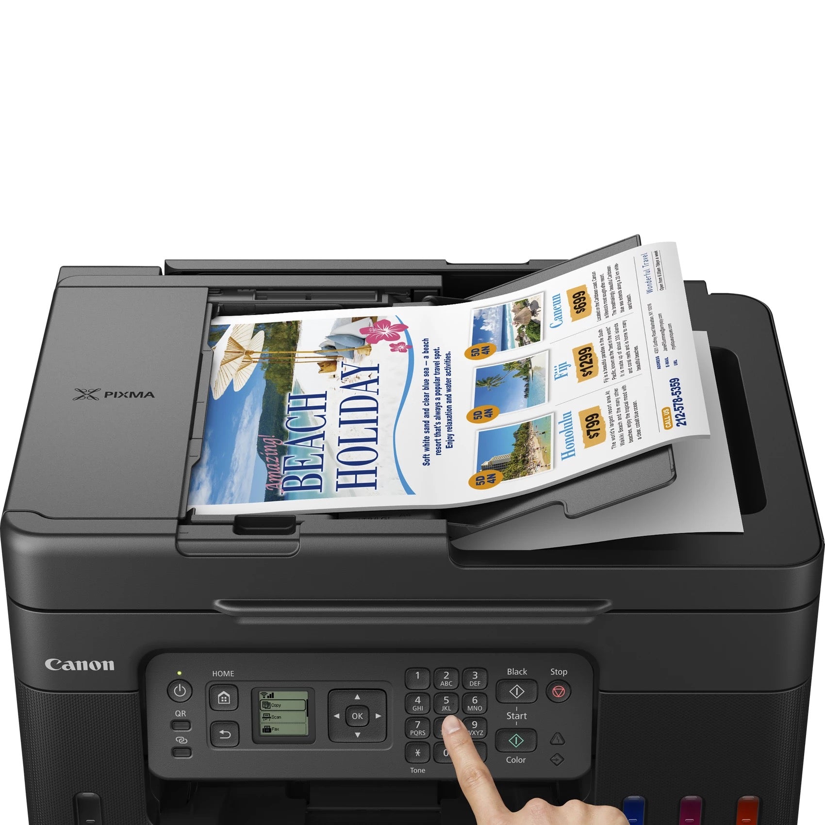Canon PIXMA G4570 BK Inkjet Colour Multifunction Wireless Printer