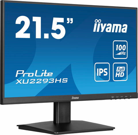 iiyama ProLite XU2293HS-B6 21.5" Full HD Monitor IPS Panel 100Hz