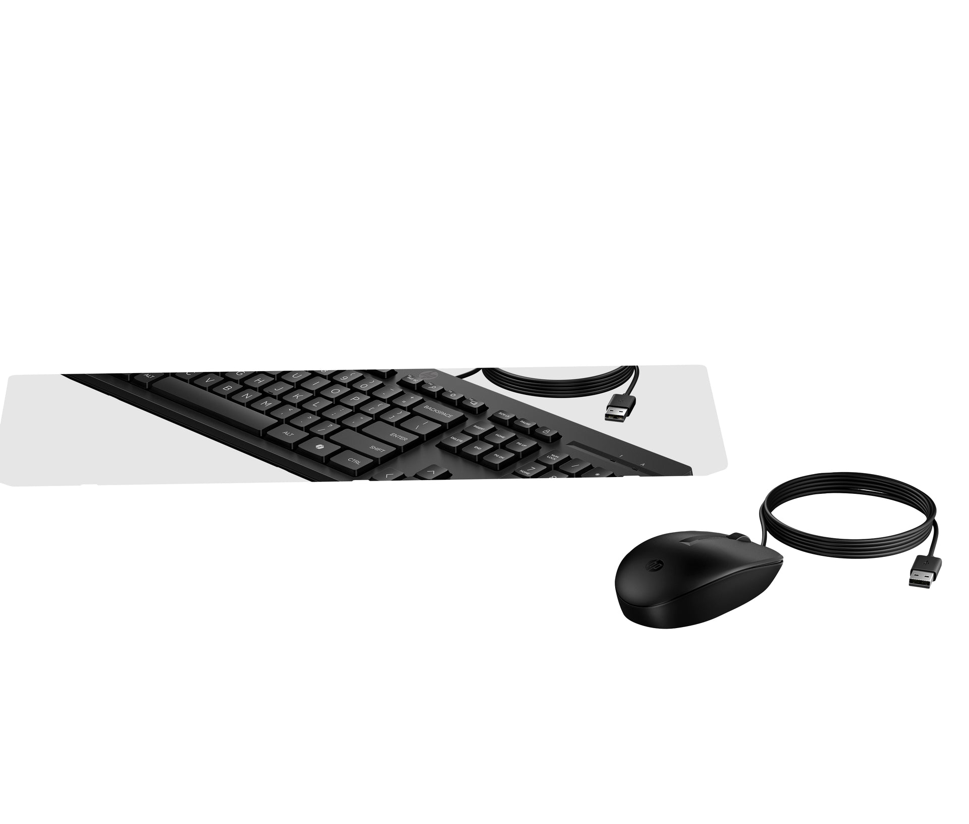 HP 225 Wired Keyboard and Mouse Combo for Comfort and Efficiency - Image 2