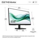 HP 324pv Series 3 Pro 23.8" Full HD Monitor VA Panel 100Hz - Image 5