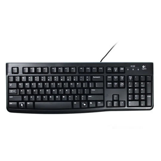 Logitech Keyboard K120 Wired Low Profile Keyboard