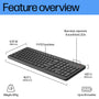 HP 225 Wireless Keyboard with Chiclet-Style Keys - Image 3