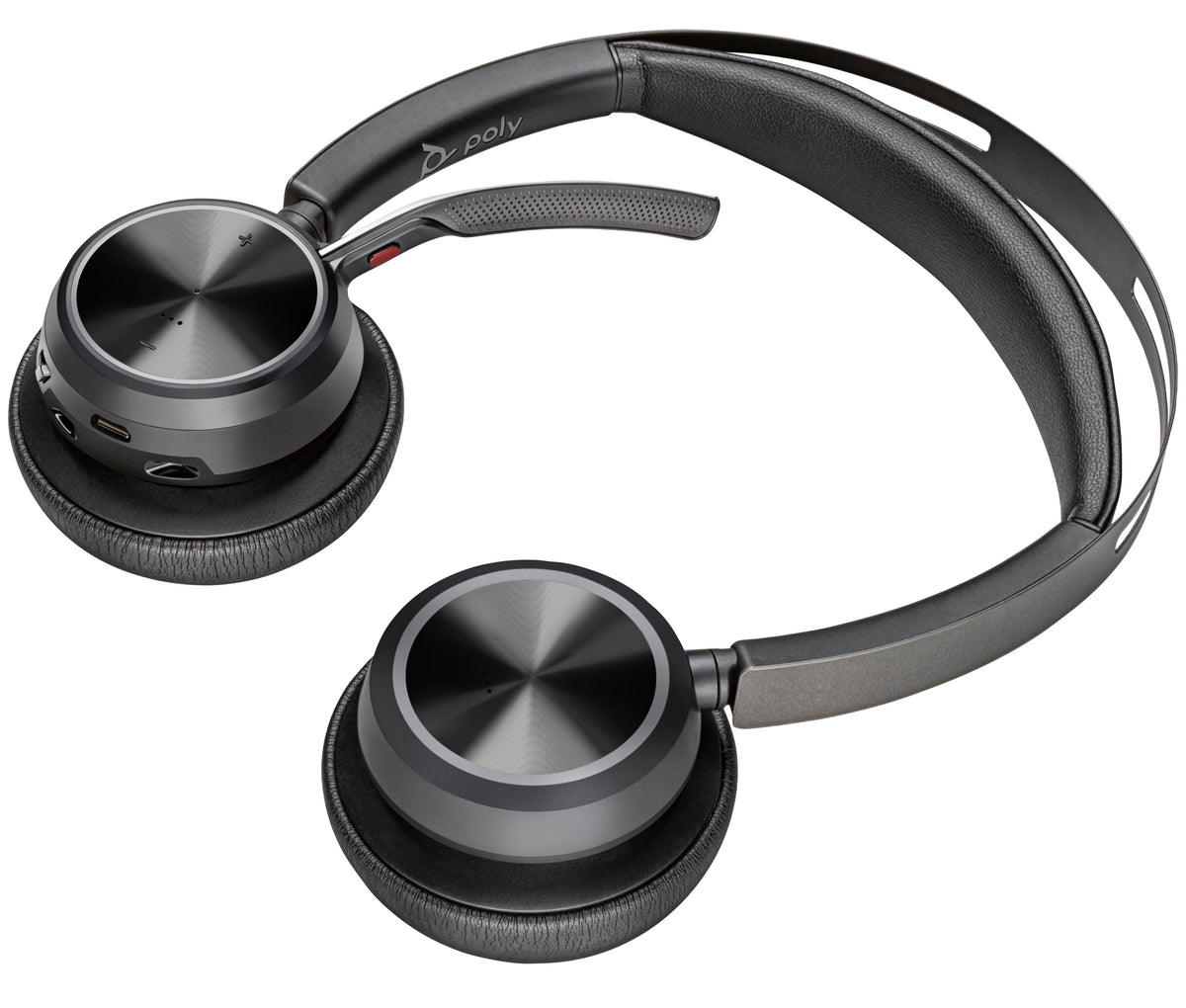 HP Poly Voyager Focus 2 USB-C Headset with USB-C/A Adapter - Image 6