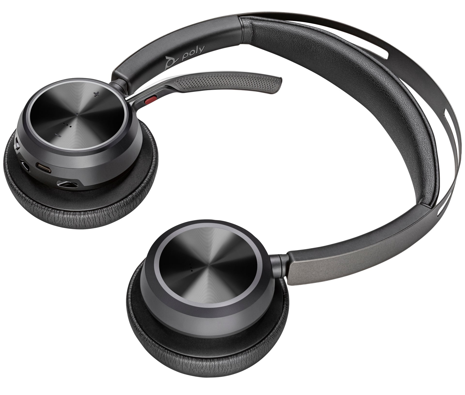 HP Poly Voyager Focus 2 USB-C Headset with USB-C/A Adapter - Image 6