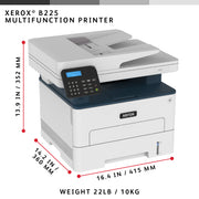 Xerox B225 Wireless All-in-One Mono Printer with Duplex, Print/Copy/Scan, ADF, 34ppm, 2 Trays, 251-Sheet Capacity - Image 8