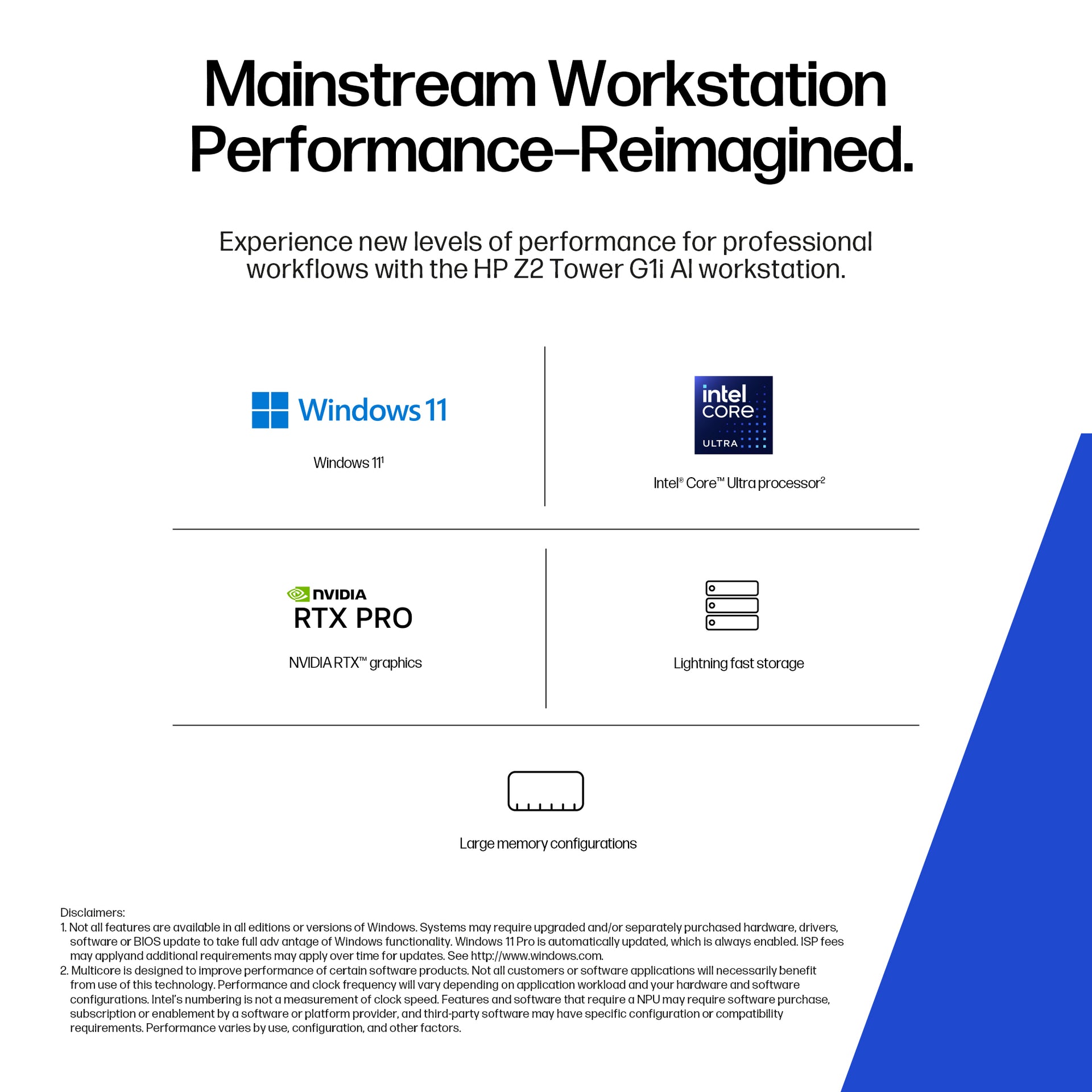 HP Z2 Tower G1i Workstation - Intel Core Ultra 7, 32GB RAM, 1TB SSD, Windows 11 Pro - Image 8