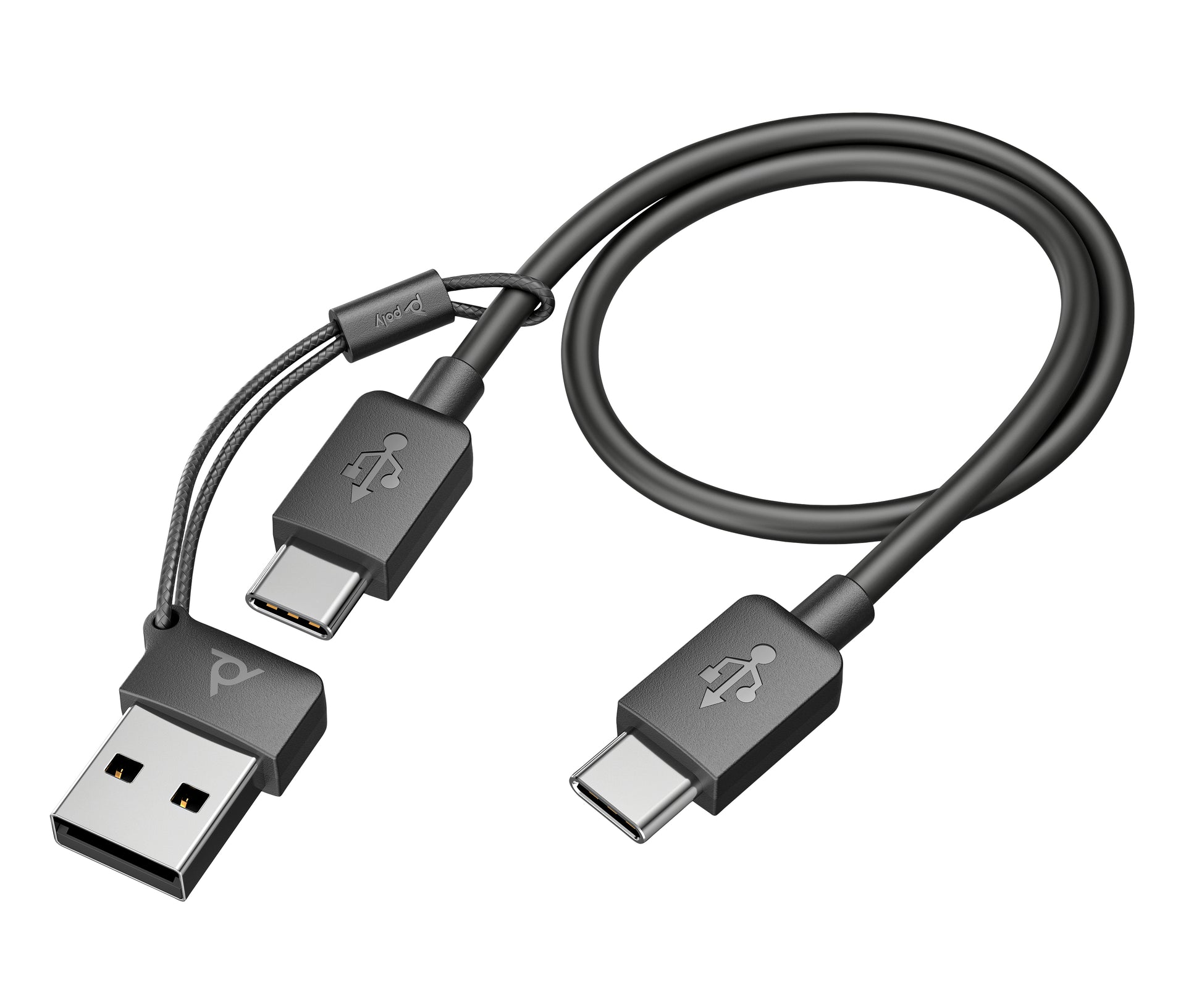 HP Poly Voyager Focus 2 USB-C Headset with USB-C/A Adapter - Image 5