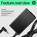HP 65W Smart AC Adapter with Smart-Pin Technology - Image 8