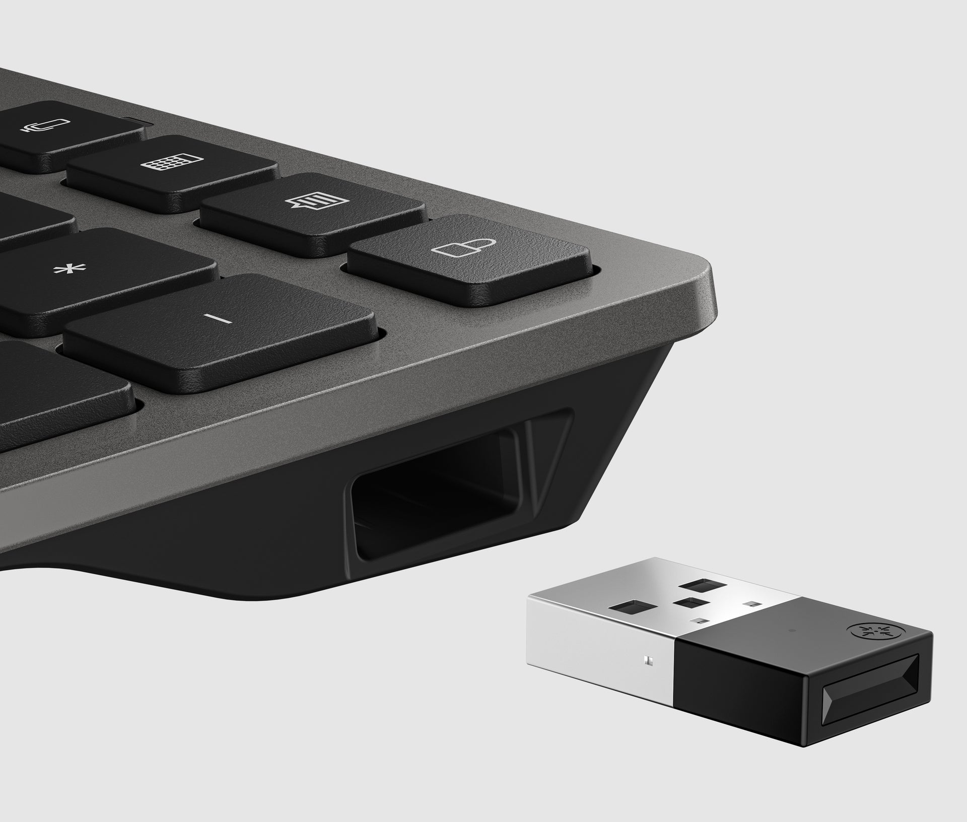 HP 725 Multi-Device Rechargeable Wireless Keyboard with Ultra-Fast Charging - Image 3