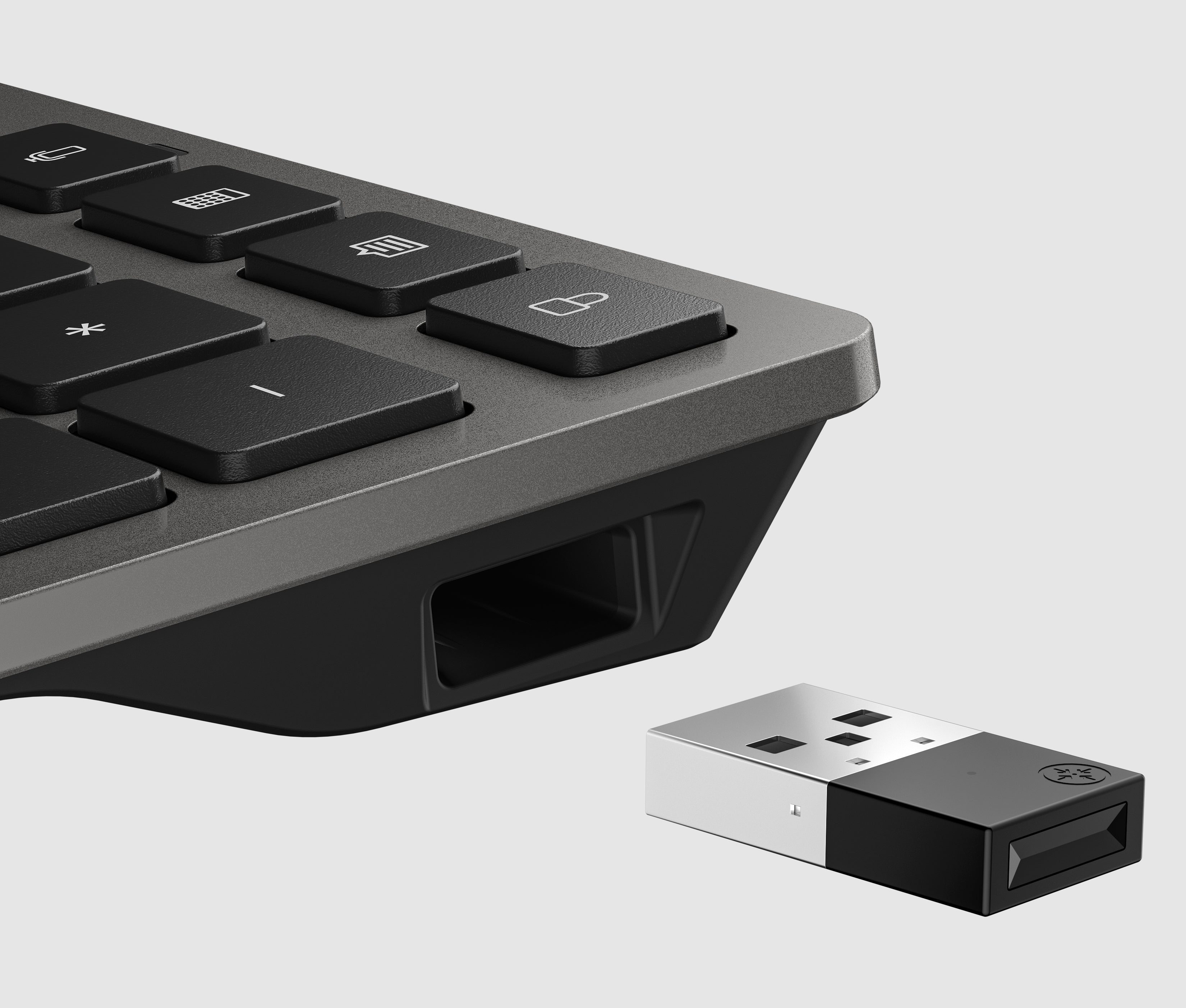 HP 725 Multi-Device Rechargeable Wireless Keyboard with Ultra-Fast Charging - Image 3