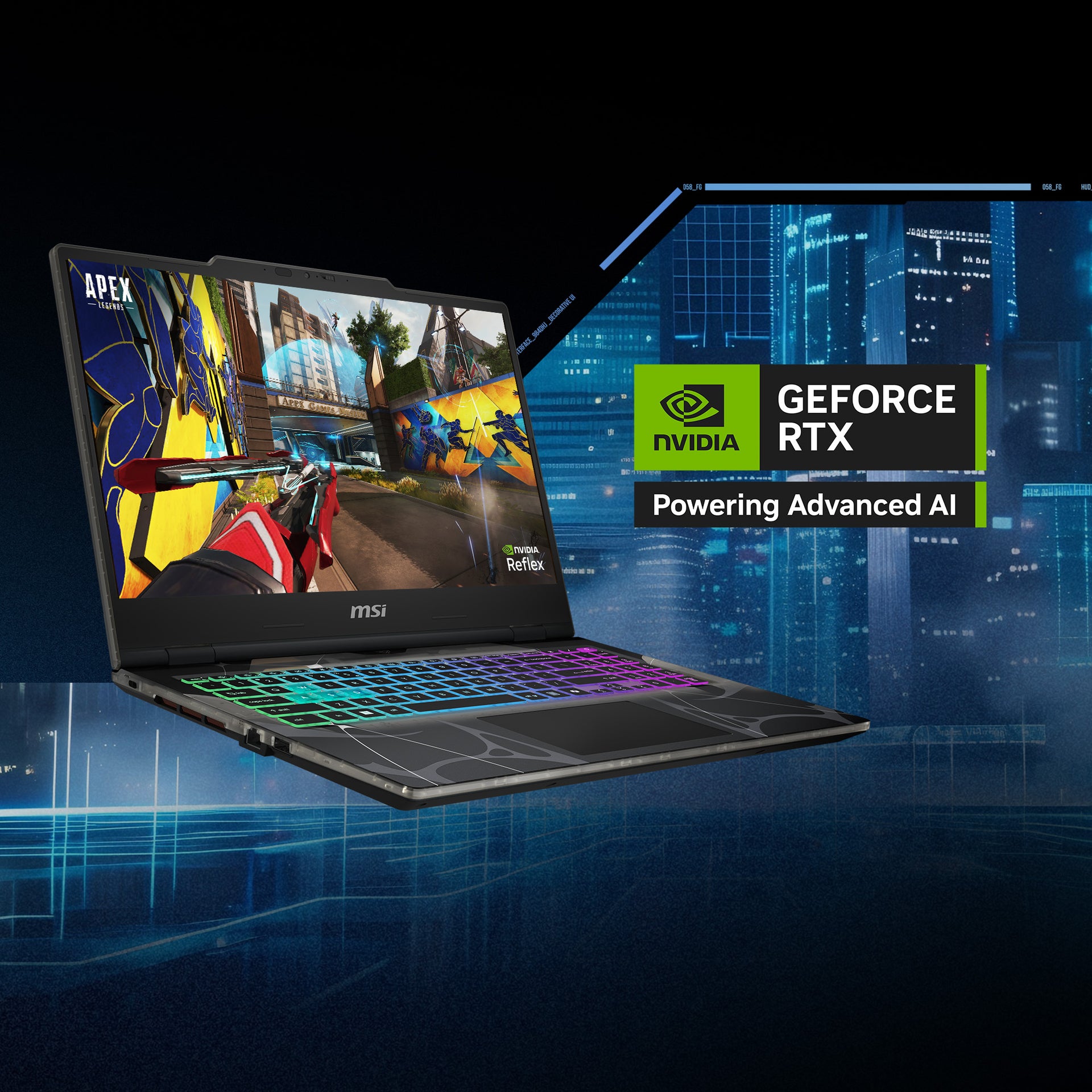 MSI CYBORG 15 C7 240H Intel Core 7 16GB 512GB NVIDIA GeForce RTX 5060 15.6" Full HD Windows 11 Home