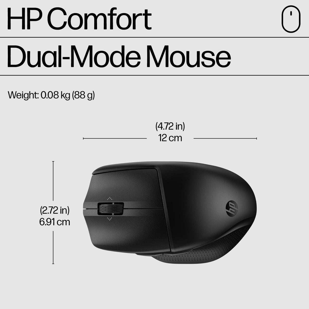 HP 685 Comfort Dual-Mode Wireless Keyboard and Mouse Combo - Image 4
