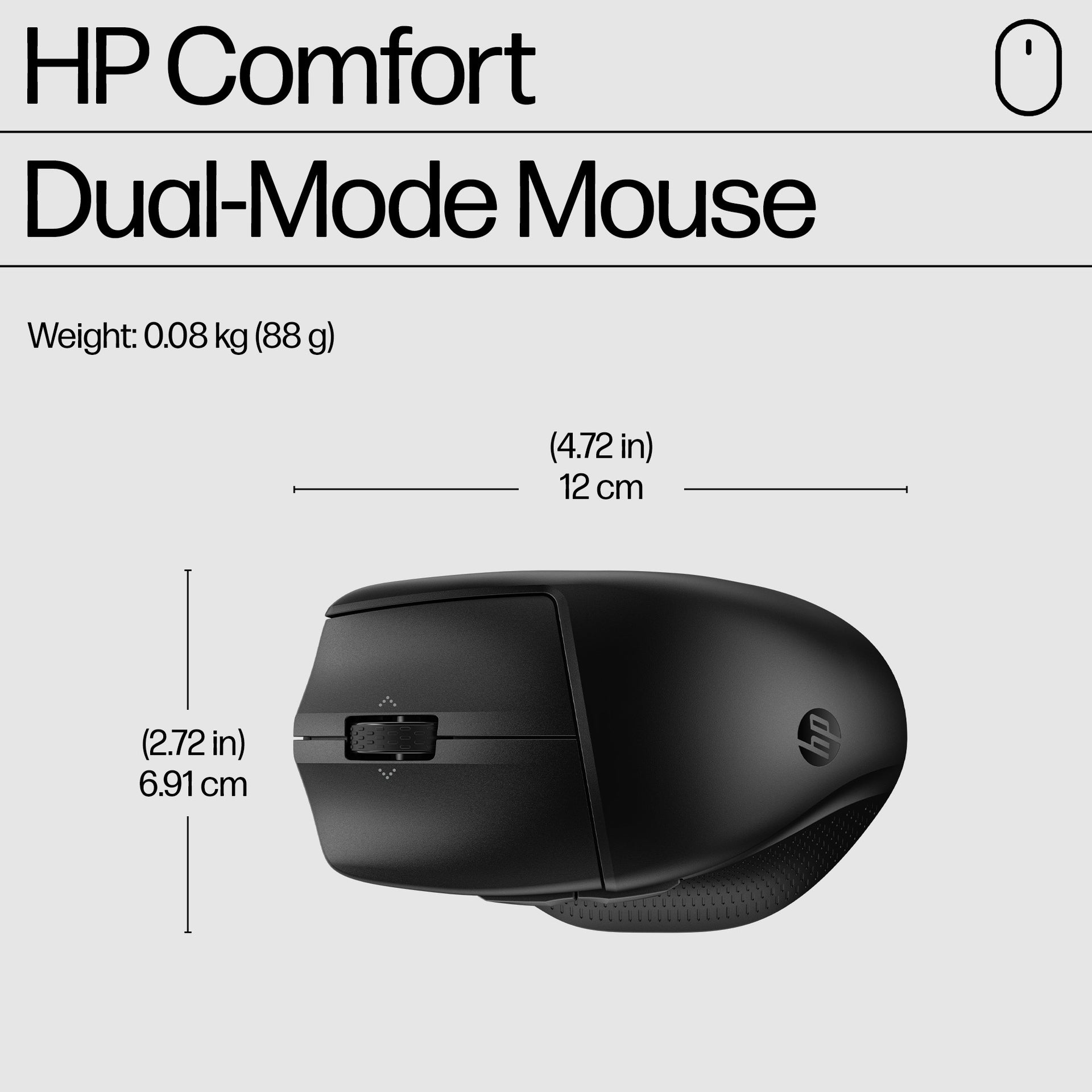 HP 685 Comfort Dual-Mode Wireless Keyboard and Mouse Combo - Image 4