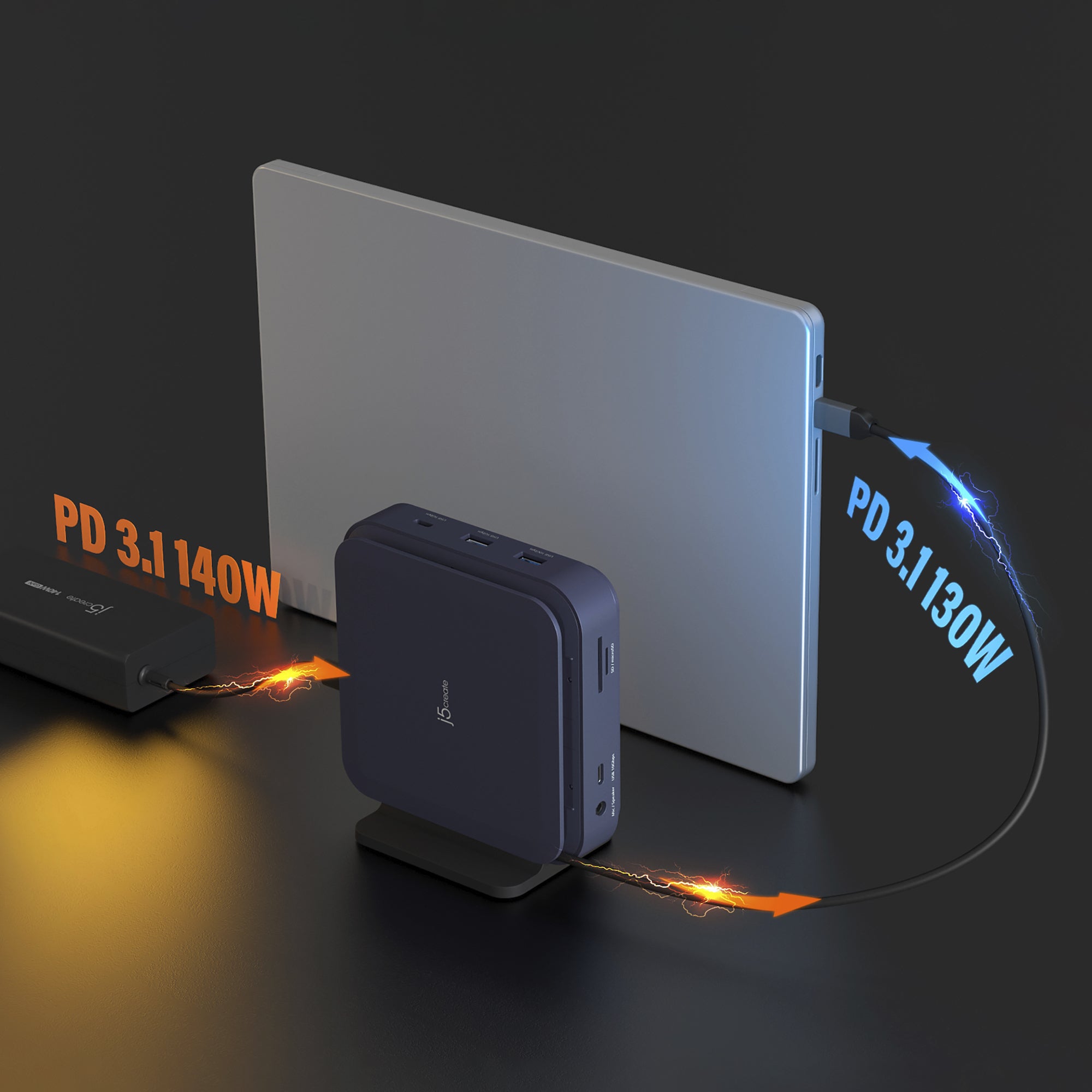 j5create JCD3196 USB-C Dock Dual 4K HDMI - Image 7