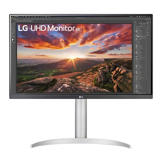 LG 27UP850K-W 27" 4K UHD Monitor IPS Panel 60Hz