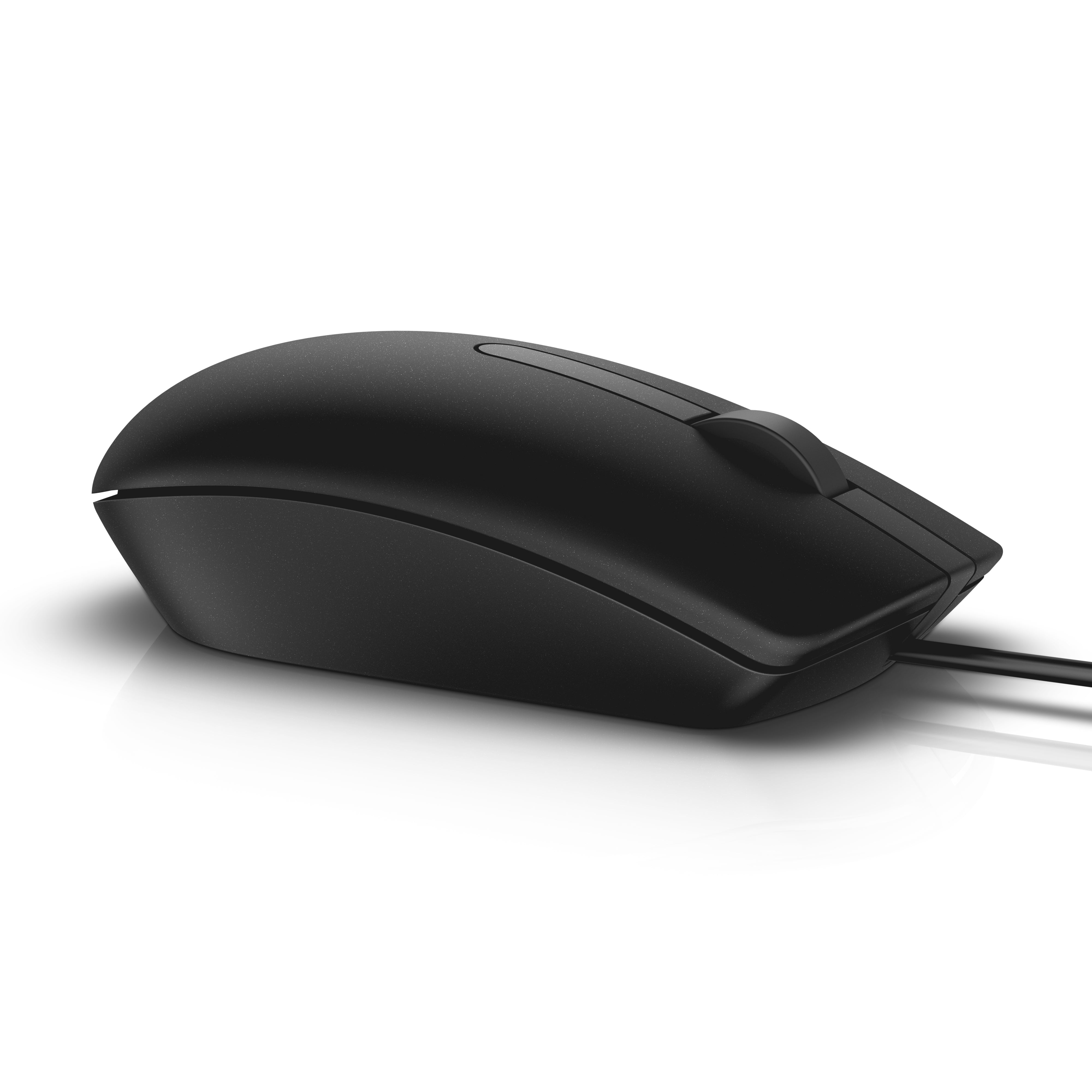 Dell MS116 Wired Optical Mouse - Black - Image 3