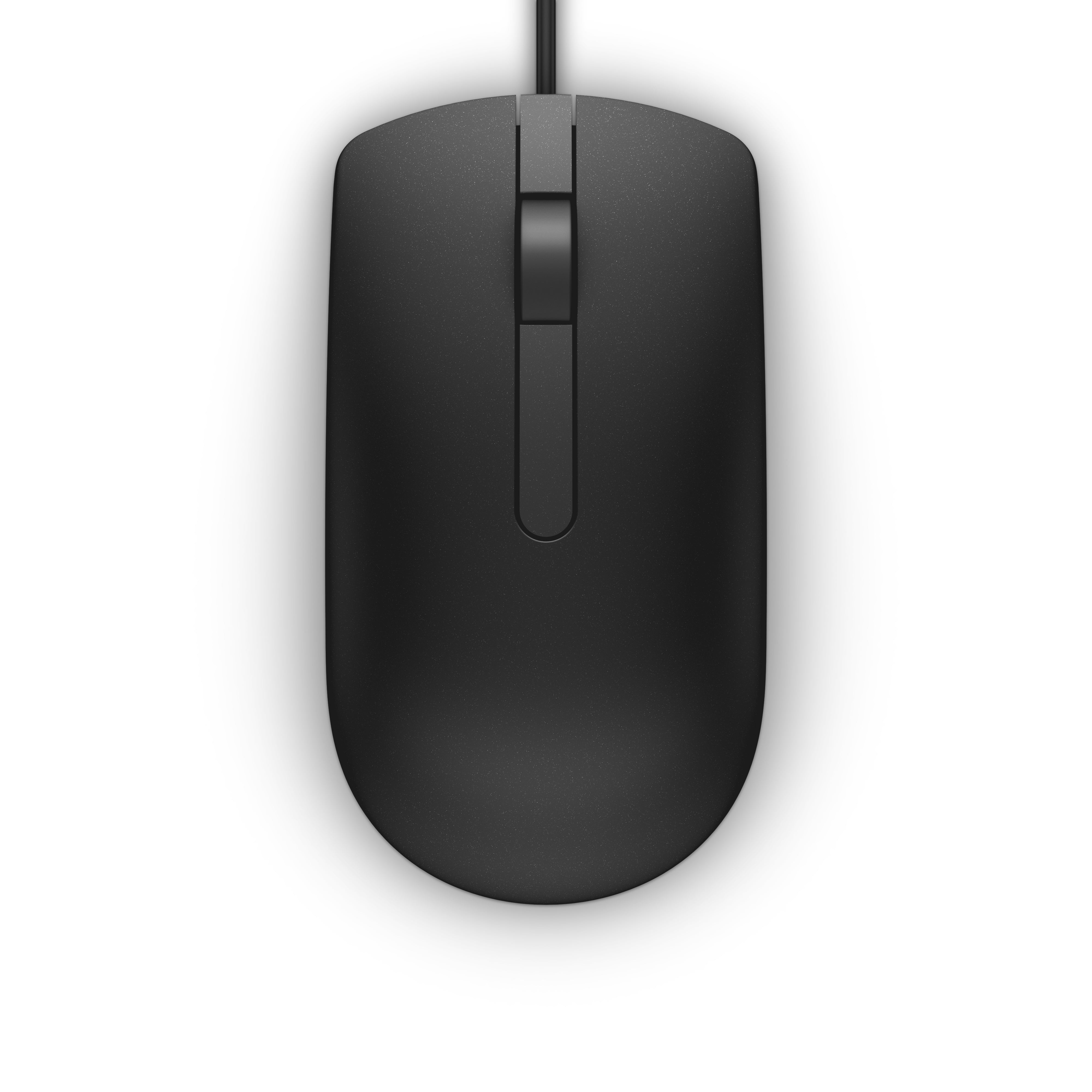 Dell MS116 Wired Optical Mouse - Black