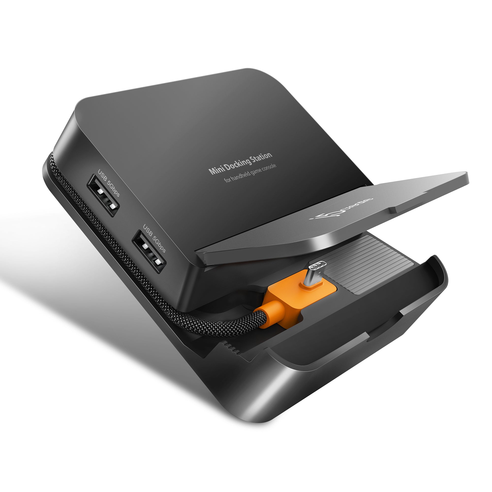 j5create JCD624-N Mobile Device Docking Station - Black/Grey - Image 2