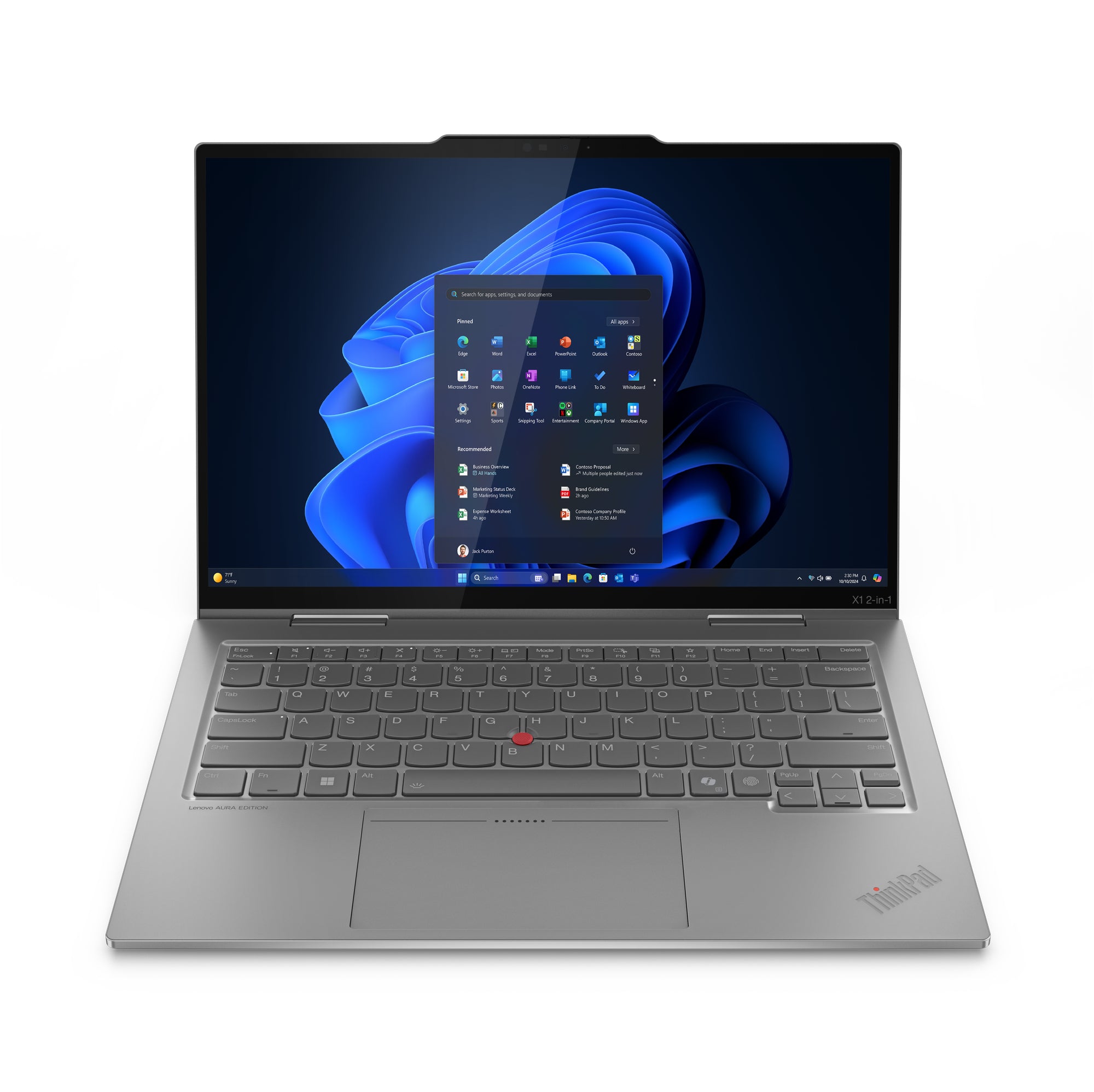 Lenovo ThinkPad X1 2-in-1 Gen 10 Intel Core Ultra 7 32GB RAM 1TB SSD 14" QHD+ Windows 11 Pro