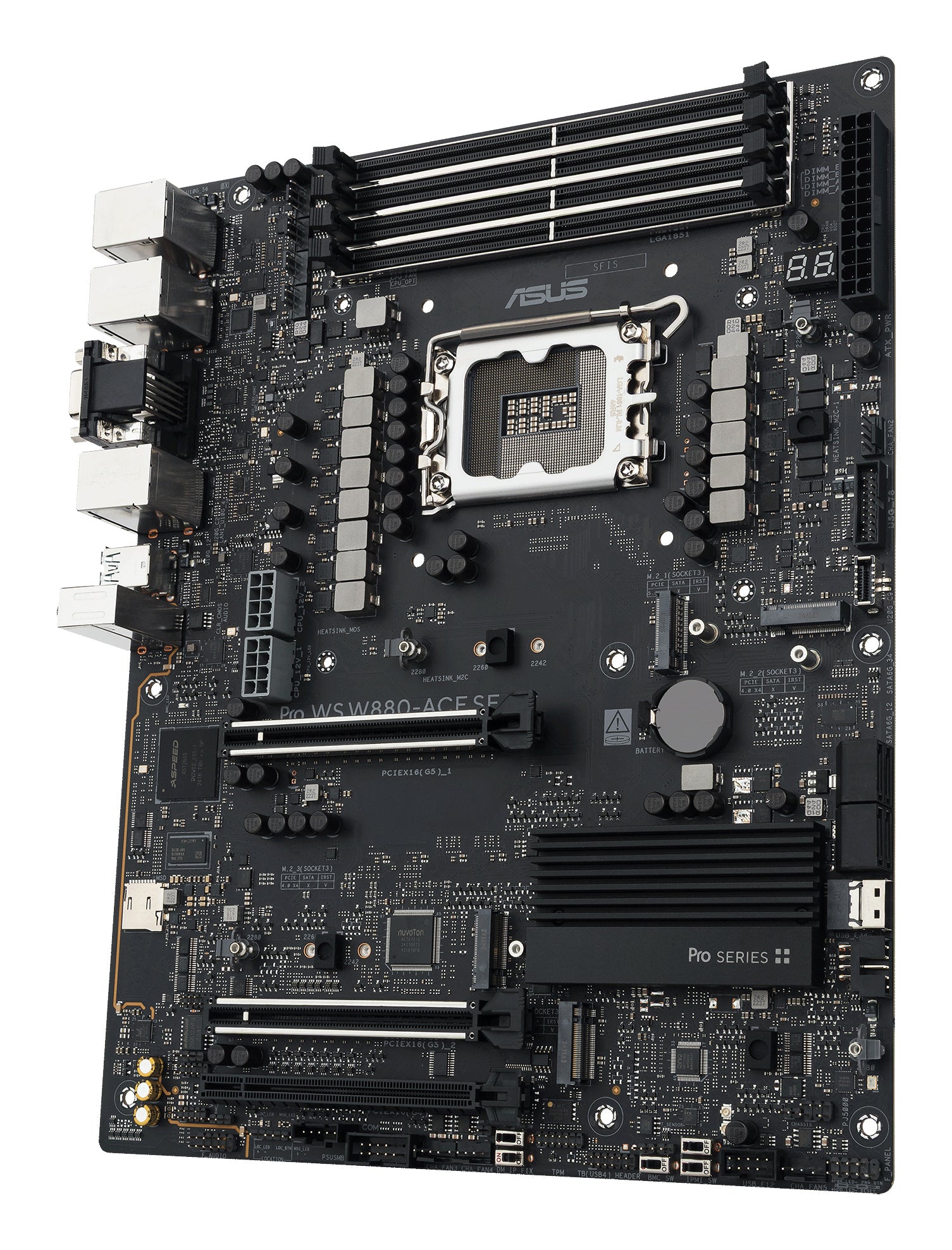 ASUS 1851 PRO WS W880-ACE SE Intel W880 ATX
