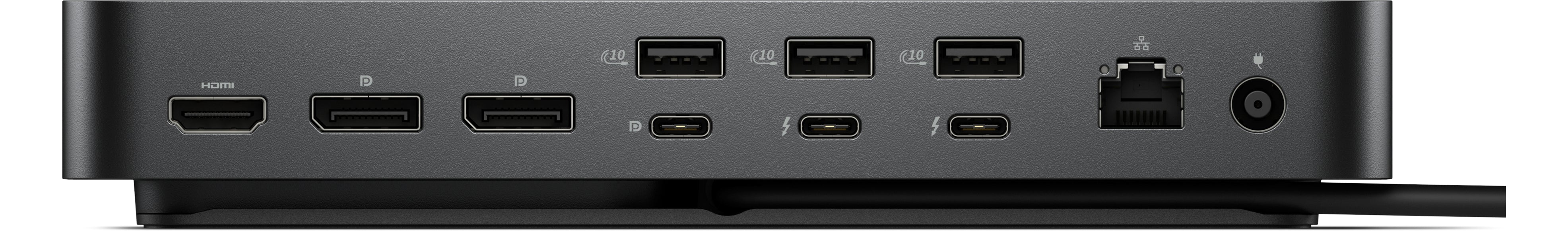 Dell Pro Thunderbolt 4 SD25TB4 Dock - Wired, Black, 130W Power Delivery - Image 3